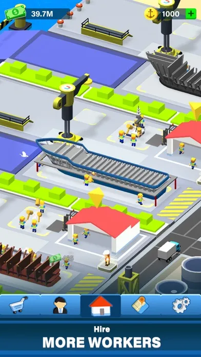 Captures d'écran de Idle Shipyard Tycoon